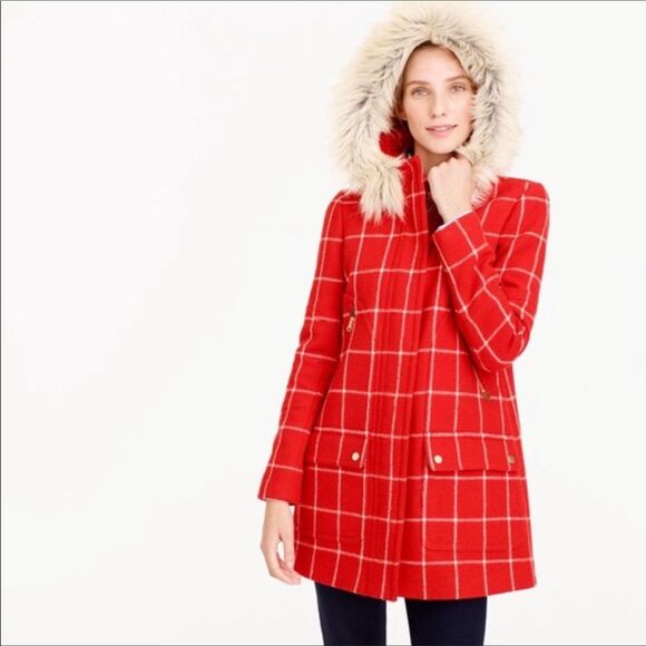 NWOT. JCREW WOOL COAT